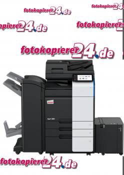 Develop ineo +450i Multifunktionsgerät - Abbildung zeigt Gerät mit optionalem Zubehör* (inkl. Toner)